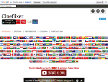 Tablet Screenshot of cineflixer.com